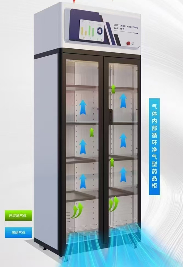 凈氣型智能無(wú)管藥品柜 凈氣型智能無(wú)管藥品柜